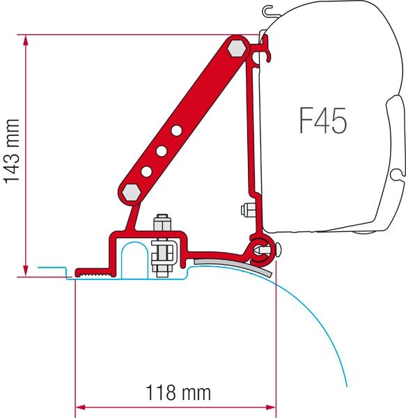 Adaptador toldo