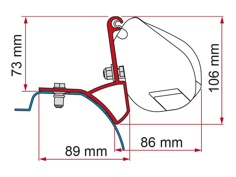 ADAPTADOR RENAULT TRAFIC -RAPIDO MIRANDE S - OPEL VIVARO - NISSAN PRIMASTAR - NISSAN NV300 - FIAT TALENTO F35pro