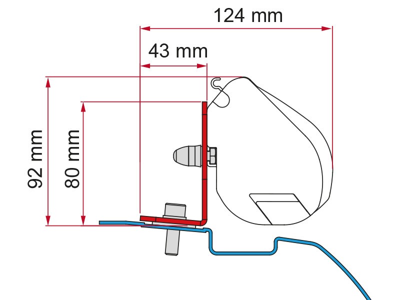 Adaptador F35 PRO NISSAN NV200