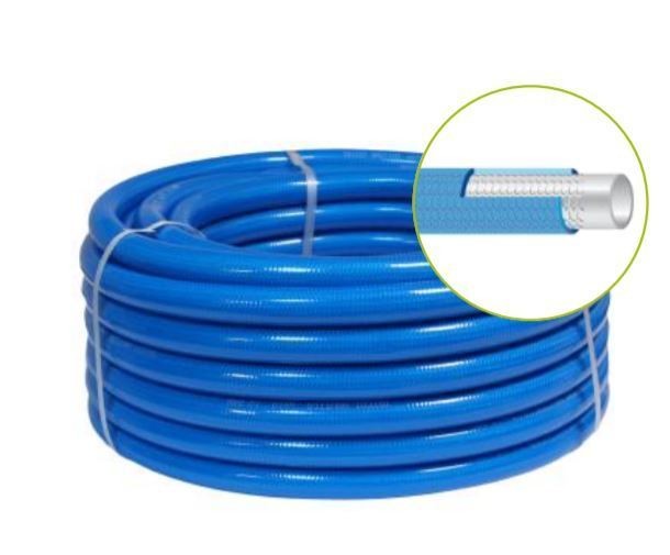 ROLLO 50m Manguera Agua Reforz.12 mm - Azul