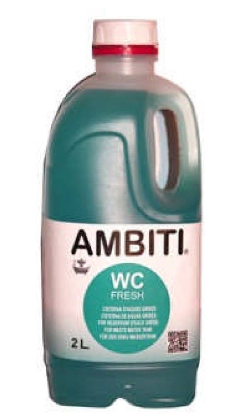 Líquido WC Químico AMBITI FRESH - 2 Litros (Dep, Grises)