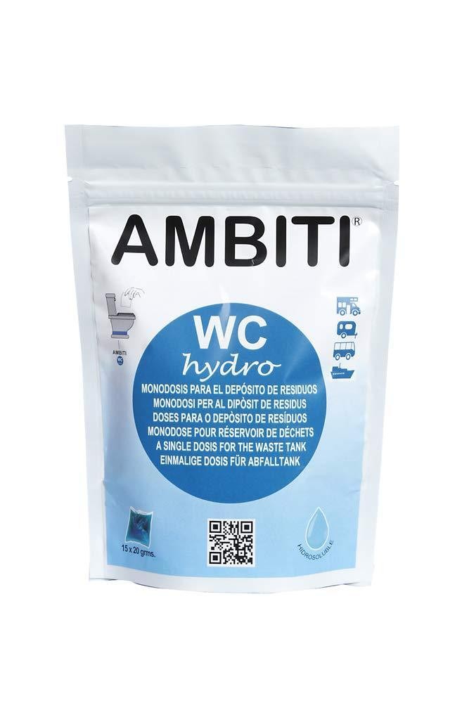 Líquido WC Químico AMBITI FRESH - 2 Litros (Dep, Grises) - BarnaCampers