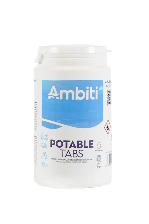 Ambiti Potable Tabs - 50 Pastillas