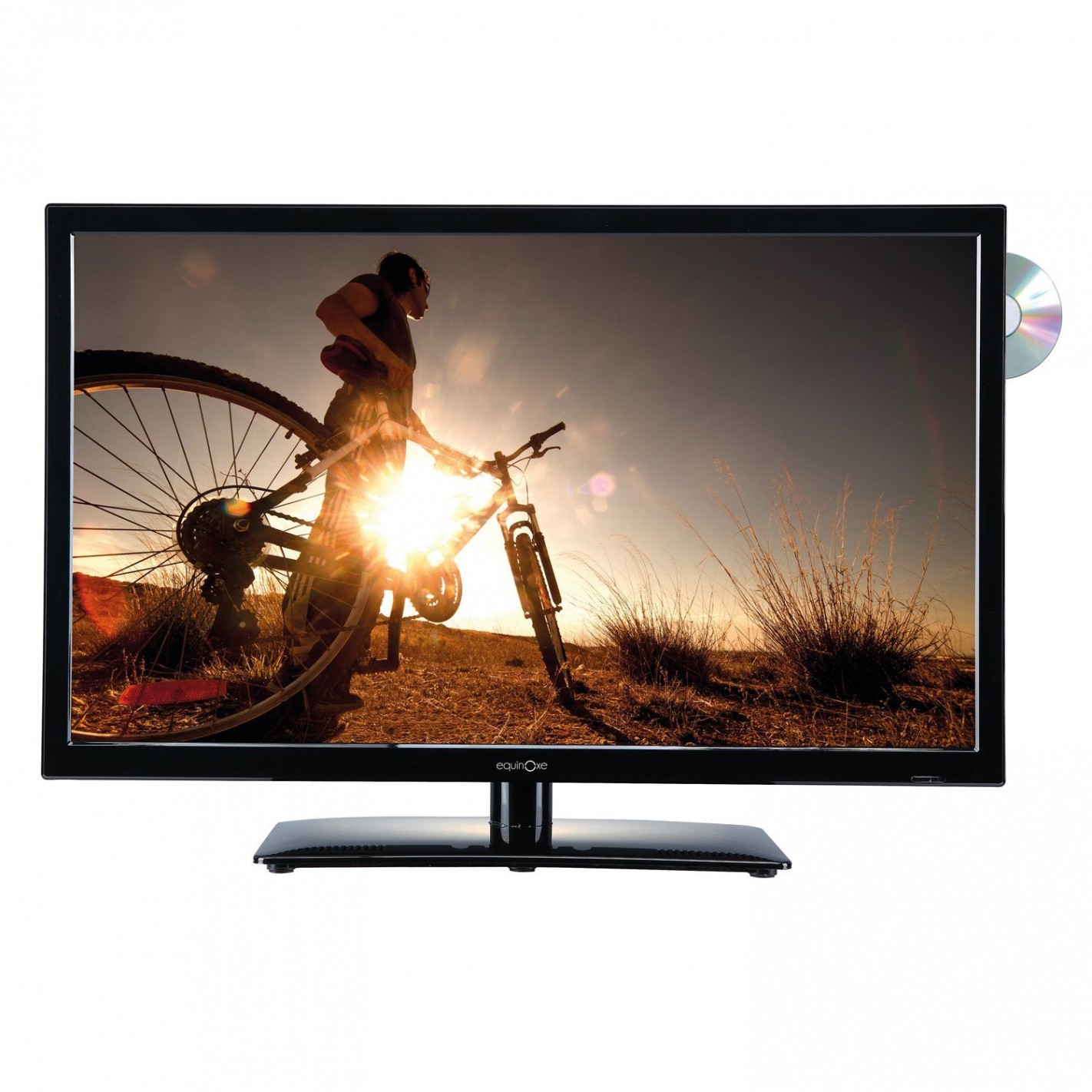 TV de 22 pulgadas, pantalla plana LED FHD de 1080p, pantalla IPS con  sintonizadores digitales duales ATSC/HDMI/VGA/AV/USB, TV RV de 12 voltios