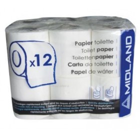Papel Higiénico Especial MIDLAND Pack 12