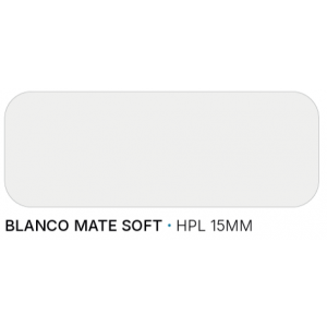 Tablero Contrachapado HPL - Blanco MATE SOFT