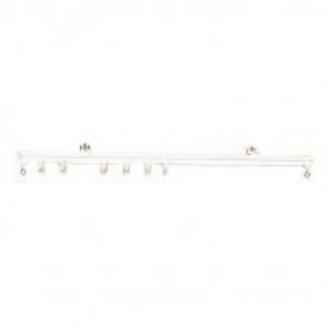 KIT Completo Rail Cortina Plástico 200cm
