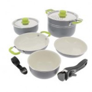 Set Batería Cocina EASYCOOK - 8 piezas