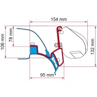 Adaptador F35PRO.VW T5/T6 CALIFORNIA