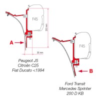 F45 KIT VAN SPRINTER 208D / TRANSIT / DUCATO 244