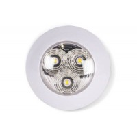 Ojo Buey SUPERFICIE Blanco KAMPA 3LED