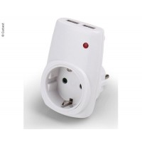 Enchufe 220V con Doble USB CARBEST