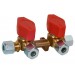 Llave de Paso GAS 2 VÍAS 